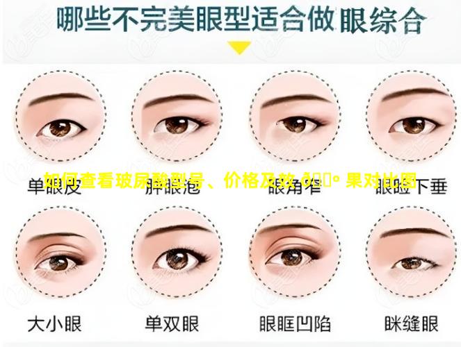 如何查看玻尿酸型号、价格及效 🌺 果对比图